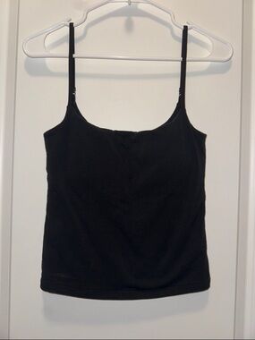 Abercrombie & Fitch Black Slim Cami with Adjustable Straps